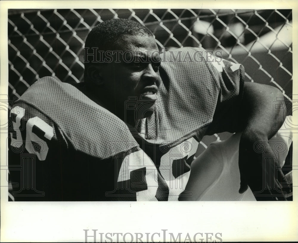 1980 Press Photo Gerald Green Wisconsin Fullback - mjt11445 - Historic Images