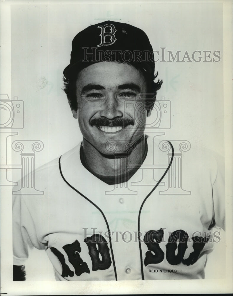 1983 Press Photo Boston Red Sox Baseball Player Reid Nichols - mjt11653 - Historic Images