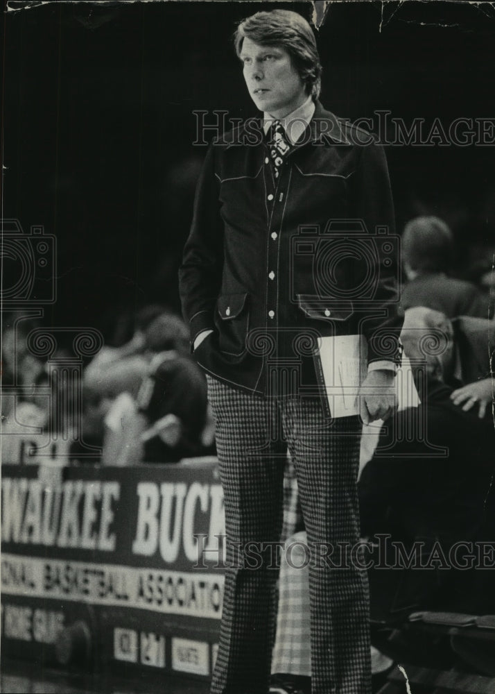 1978 Press Photo Don Nelson coach of Milwaukee Bucks. - mjt11680 - Historic Images