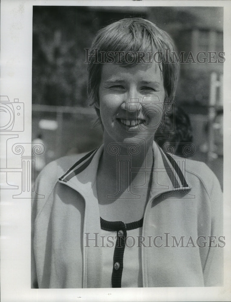 1974 Tennis player Laurel Holgerson, Milwaukee - Historic Images