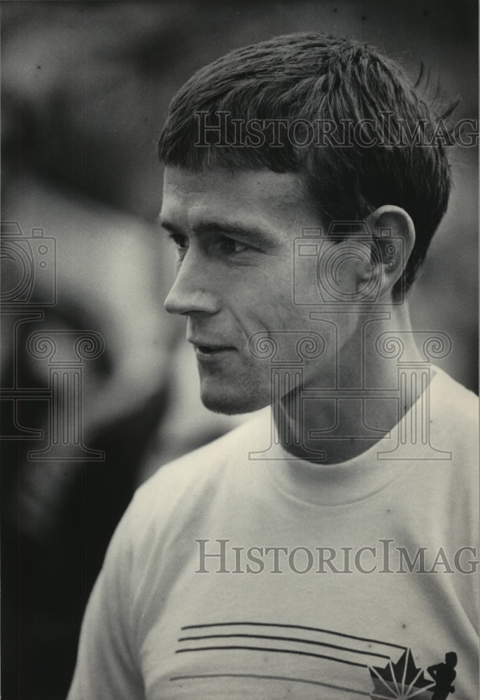 1985 Press Photo Marathon runner Steve Jones - mjt12137- Historic Images