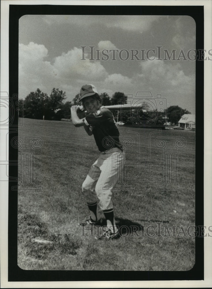 1976 Press Photo Little League champ, Dan Jansen, of the Brewers - mjt12292- Historic Images