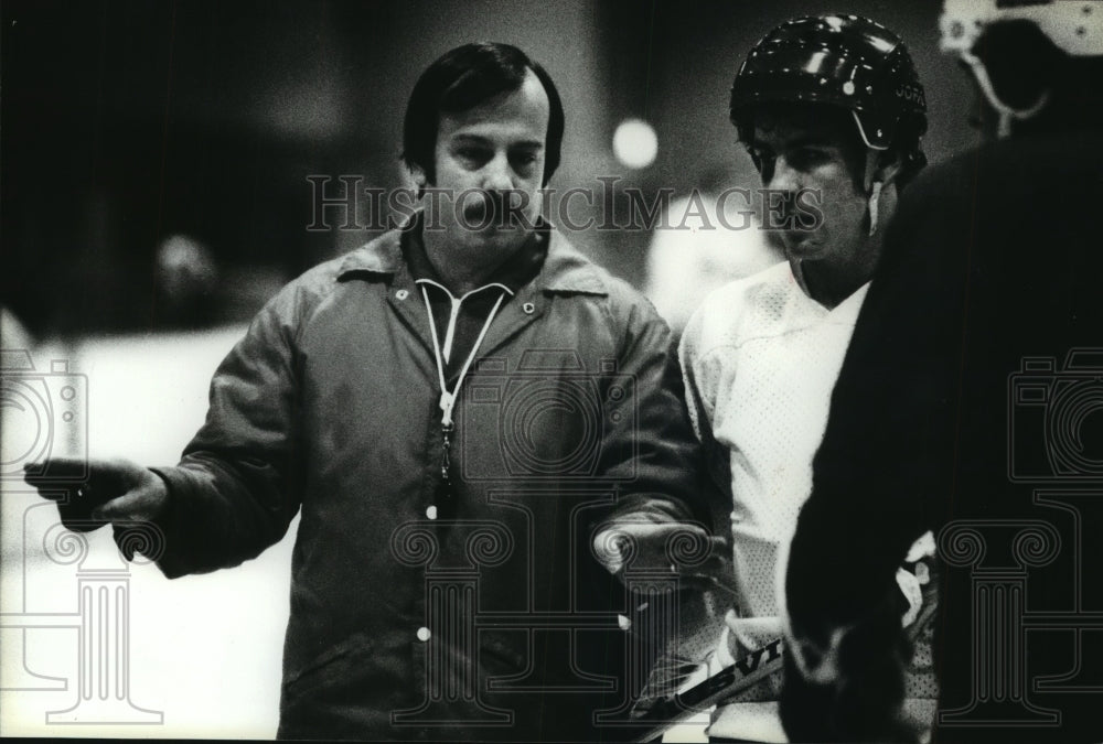 1979 Press Photo Hockey Coach Richard Jamieson - mjt12605 - Historic Images