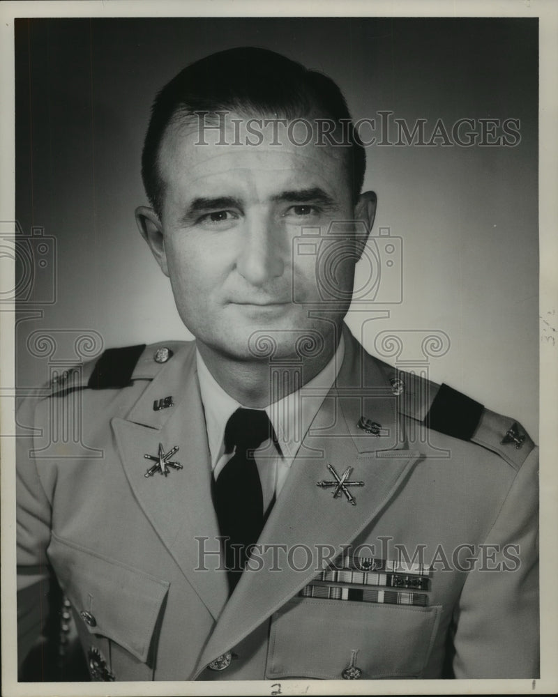 1960 Press Photo Colonel William J.A. Hussey - mjt12813 - Historic Images