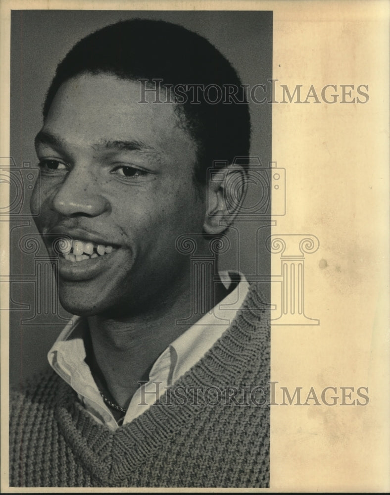 1983 Press Photo Basketball star Glenn Rivers leaves Marquette for the NBA- Historic Images