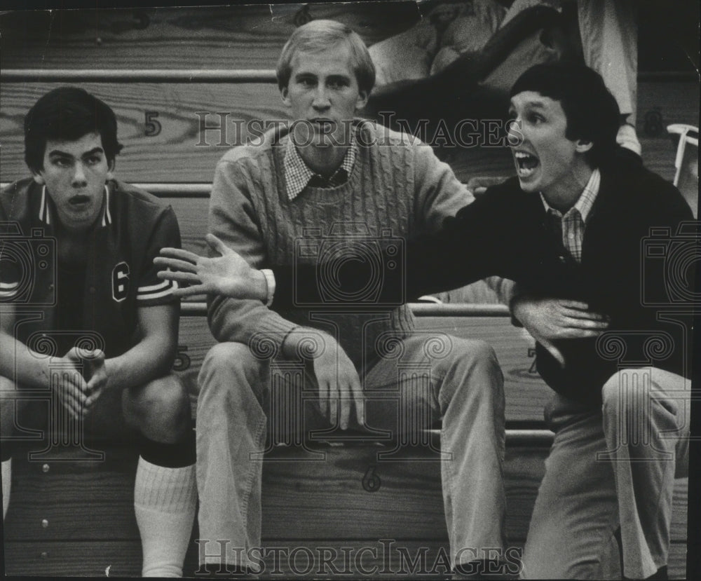 1978 Verona HS basketball coaches Billy Smith and Jimmy Smith - Historic Images