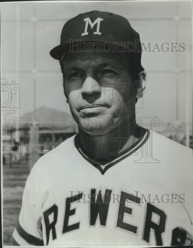 1973 Press Photo Mike Roacke of the Milwaukee Brewers baseball team - mjt17024 - Historic Images