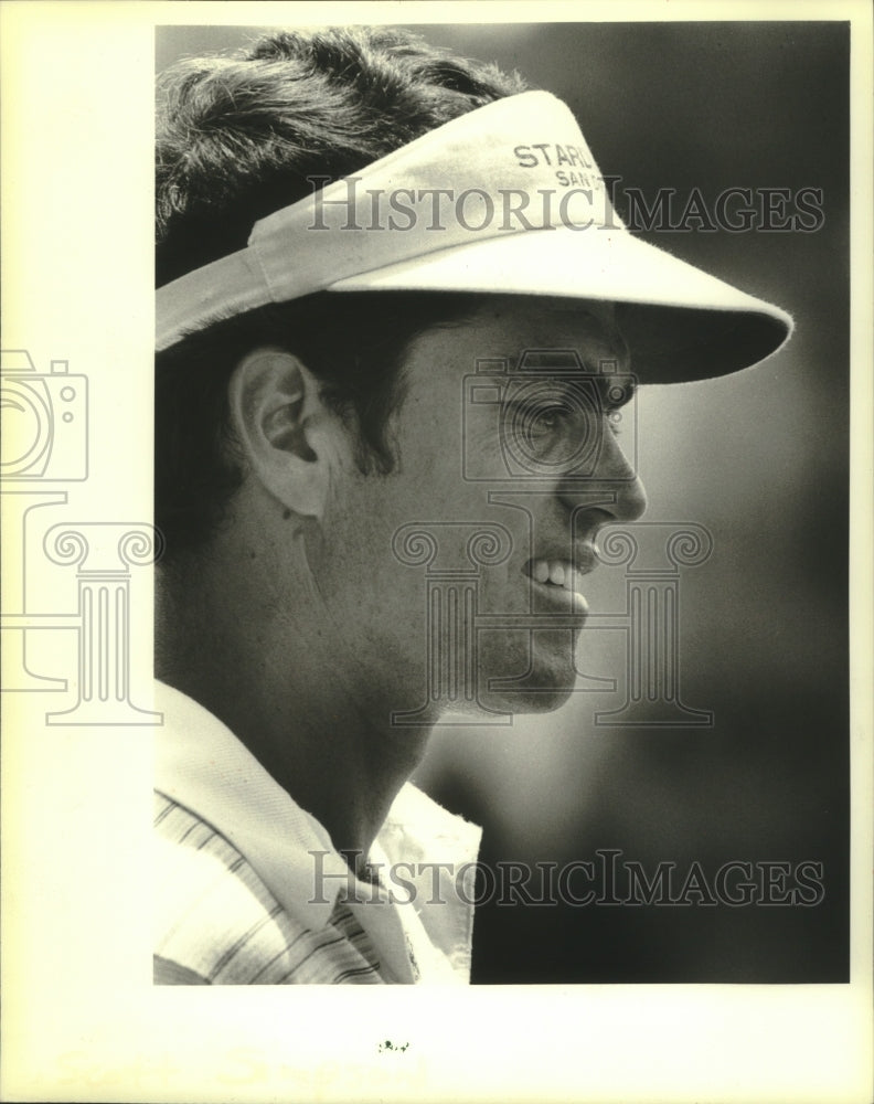 1980 Press Photo Professional Golfer Scott Simpson - mjt17173- Historic Images