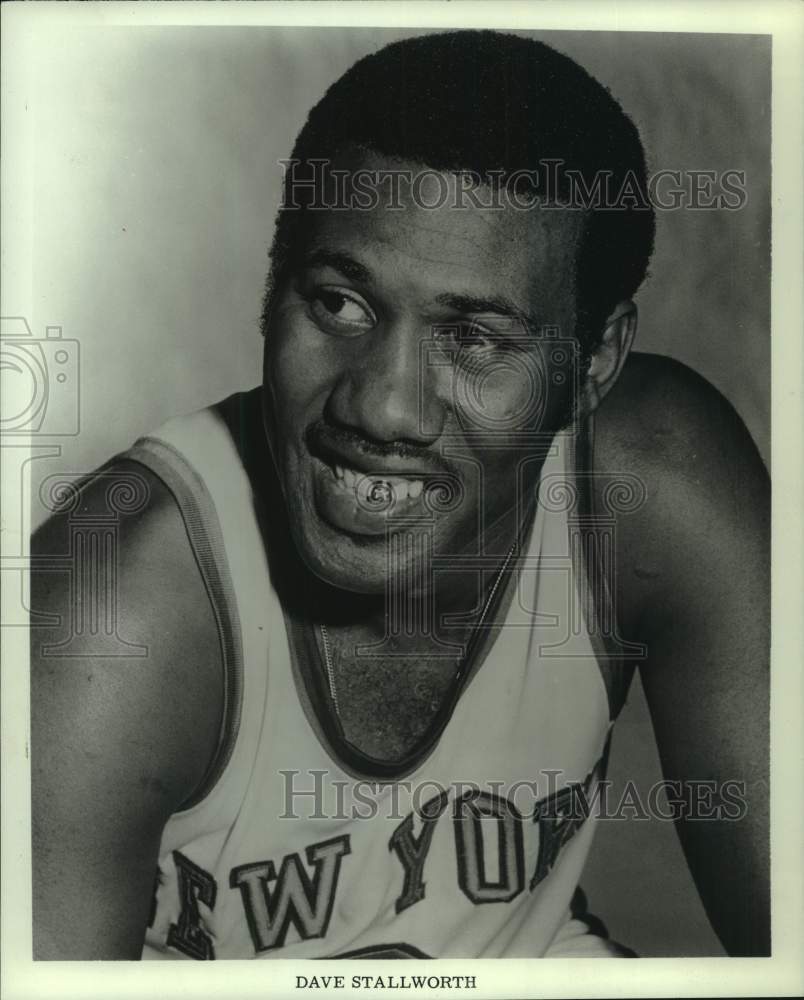 1970 Press Photo New York Knicks&#39; Basketball Player Dave Stallworth - mjt17416 - Historic Images