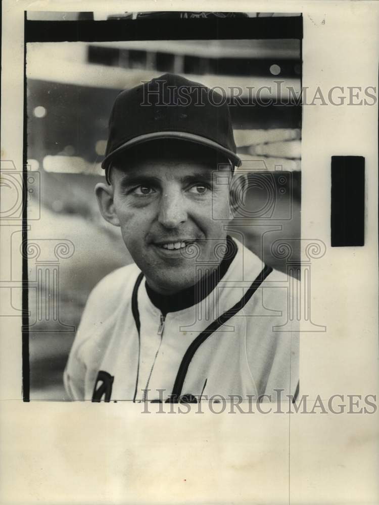 1961 Milwaukee Braves baseball player, Frank Thomas - Historic Images