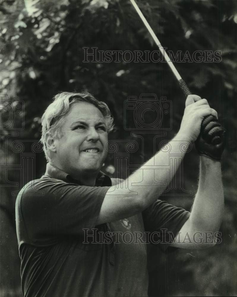 1983 Press Photo Dick Sucher at the U.S. Amateur golf tournament - mjt17749 - Historic Images