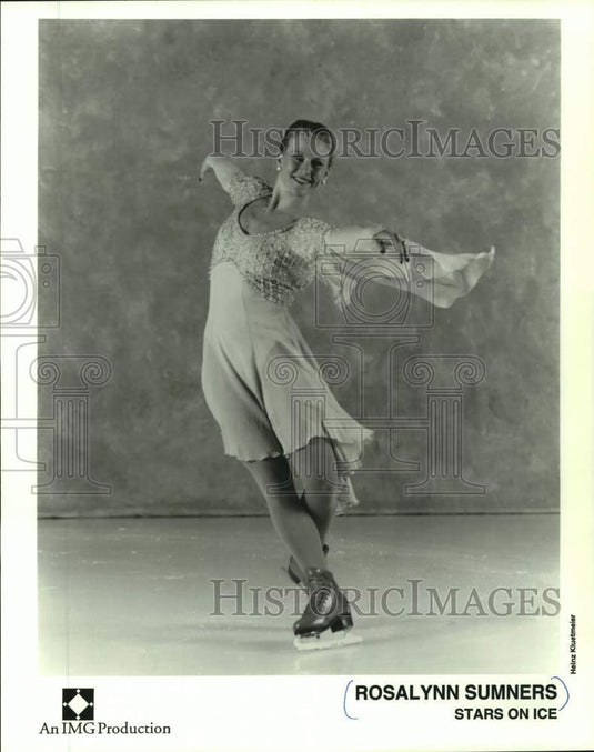 World Champion Skater Rosalynn Sumners Shown With Stars On Ice Show - Historic Images