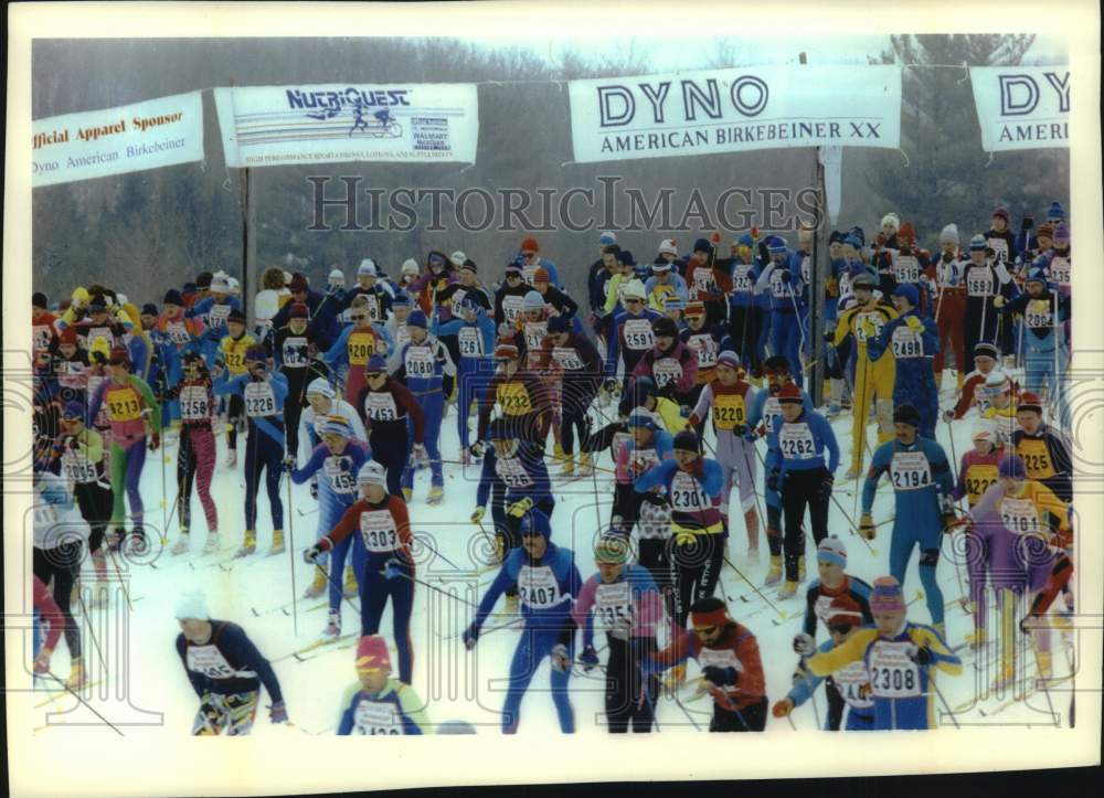 1993 The start of last years American Birkebeiner. - Historic Images