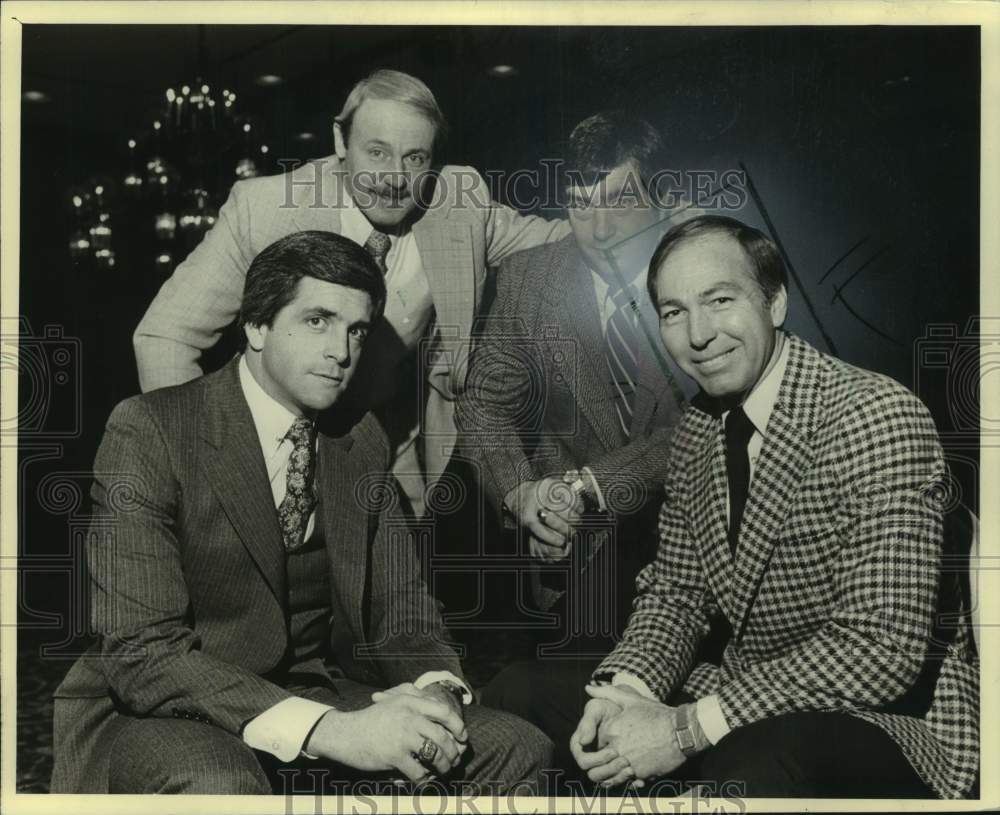 1980 Press Photo Bart Starr and other new Packers&#39; assistant coaches - mjt18695 - Historic Images