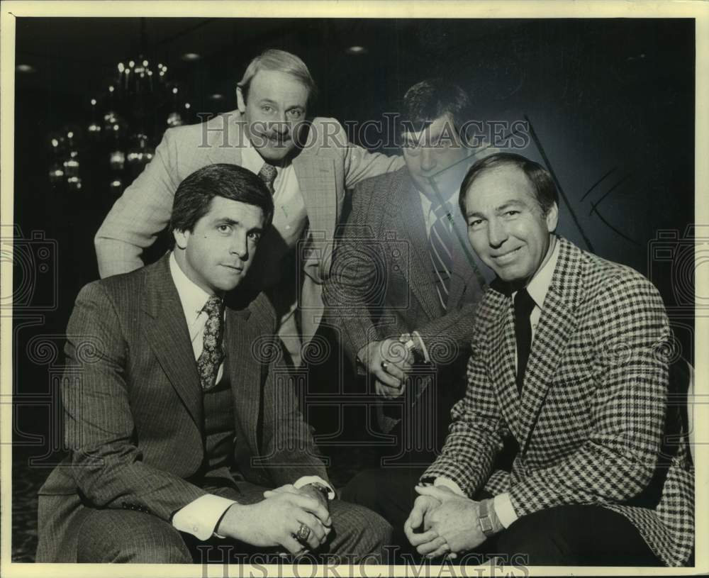 1980 Press Photo Bart Starr and other new Packers' assistant coaches - mjt18695 - Historic Images