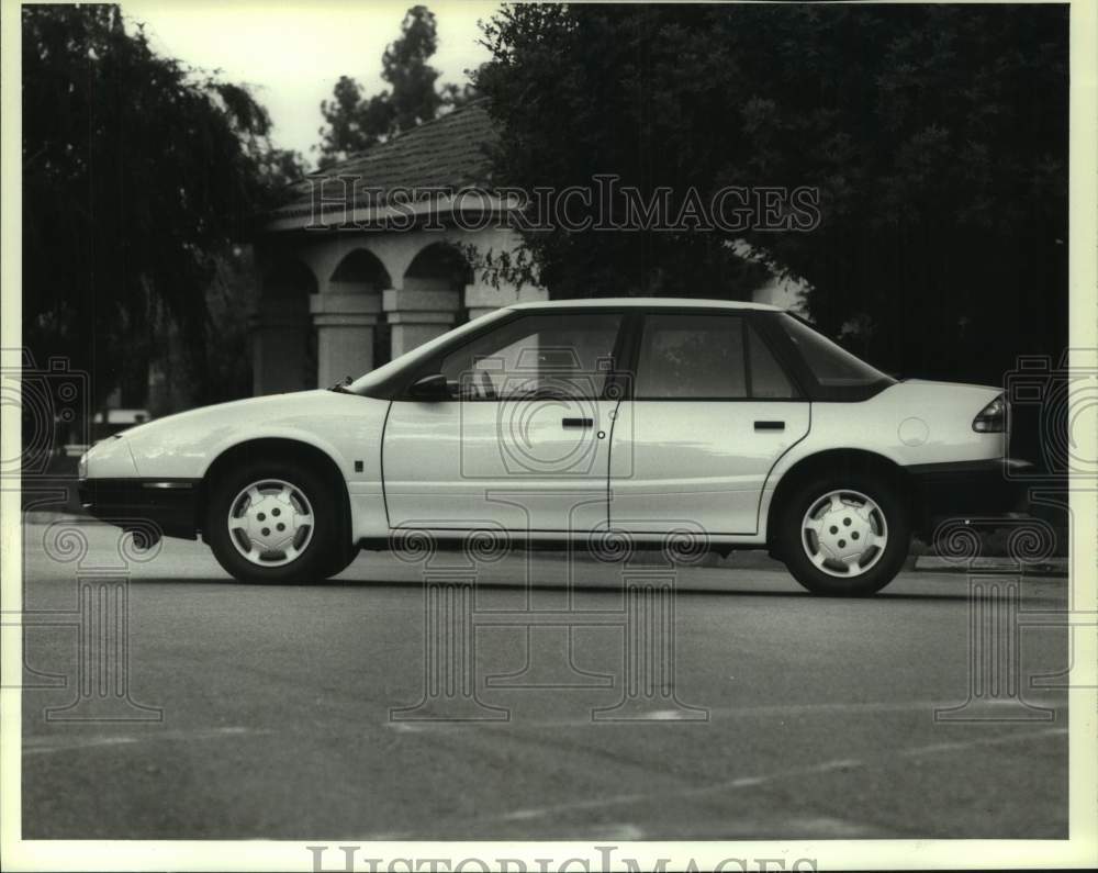 1991 Press Photo 1991 Saturn Sports Sedan - SLI. - mjt19626 - Historic Images