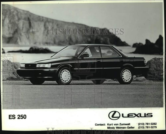 1989 Press Photo The Lexus ES250, an upgrade Toyota Camry - mjt19979 - Historic Images