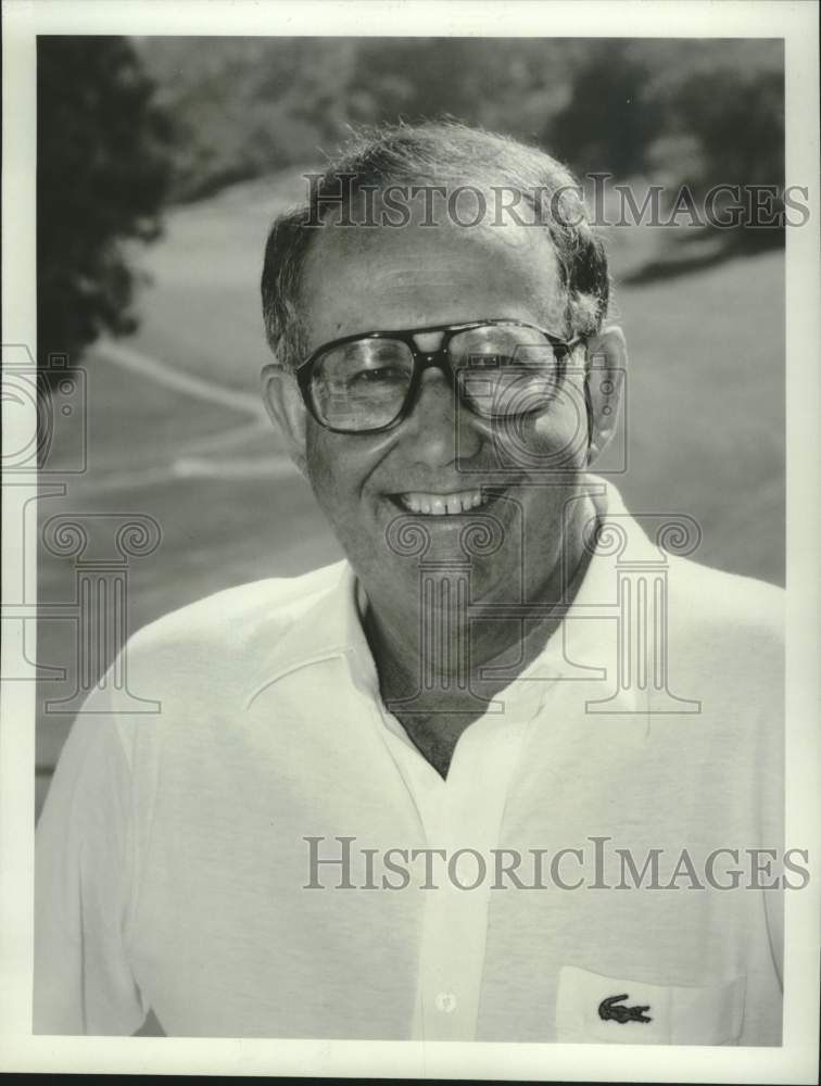 1985 Press Photo ABC golf commentator Bob Roseburg - mjt20410- Historic Images