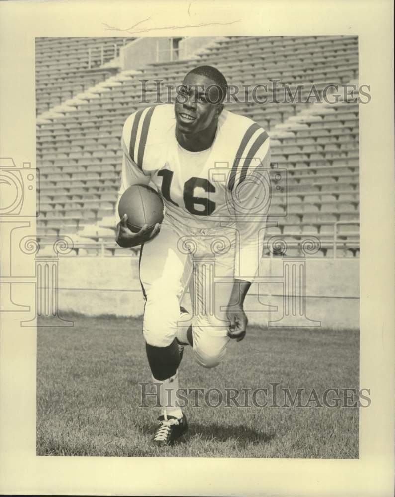 1962 Football player Nate Ramsey of Indiana. - Historic Images