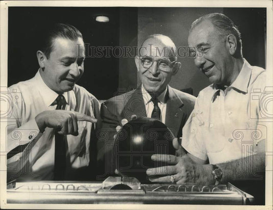 1960 Blowing experts: Rudy Pugel, Hank Marino & Billy Sixty - Historic Images