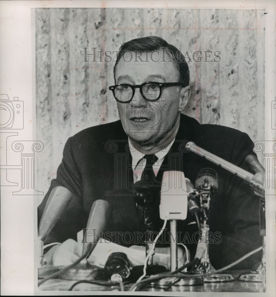 1963 Press Photo Professor Frederick Barghoorn - mjw01081 - Historic Images