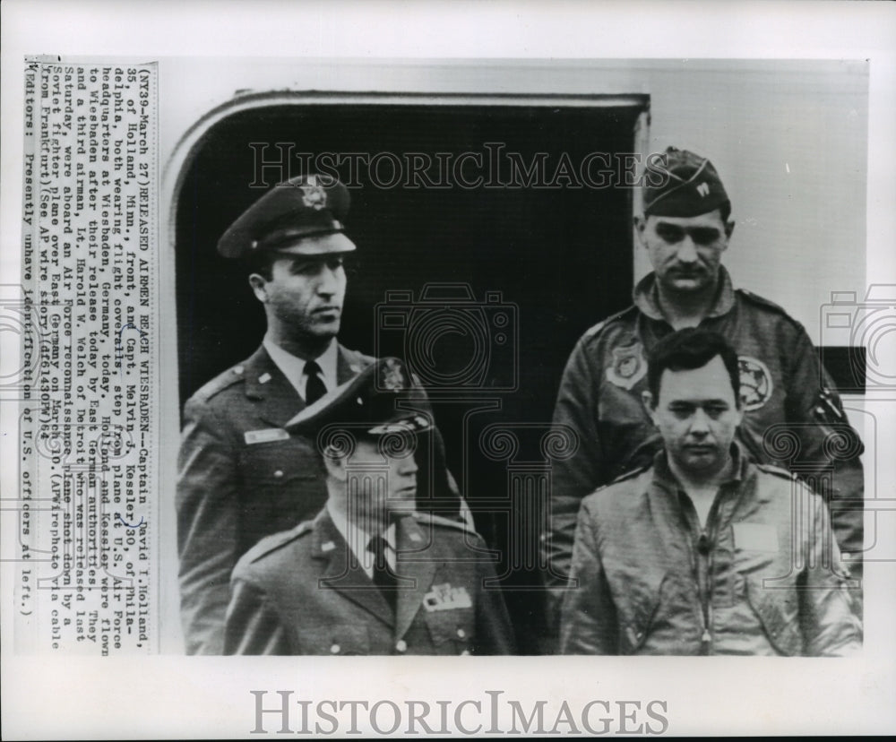 1964 Captain David I. Holland and Captain Melvin J. Kessler, Germany - Historic Images