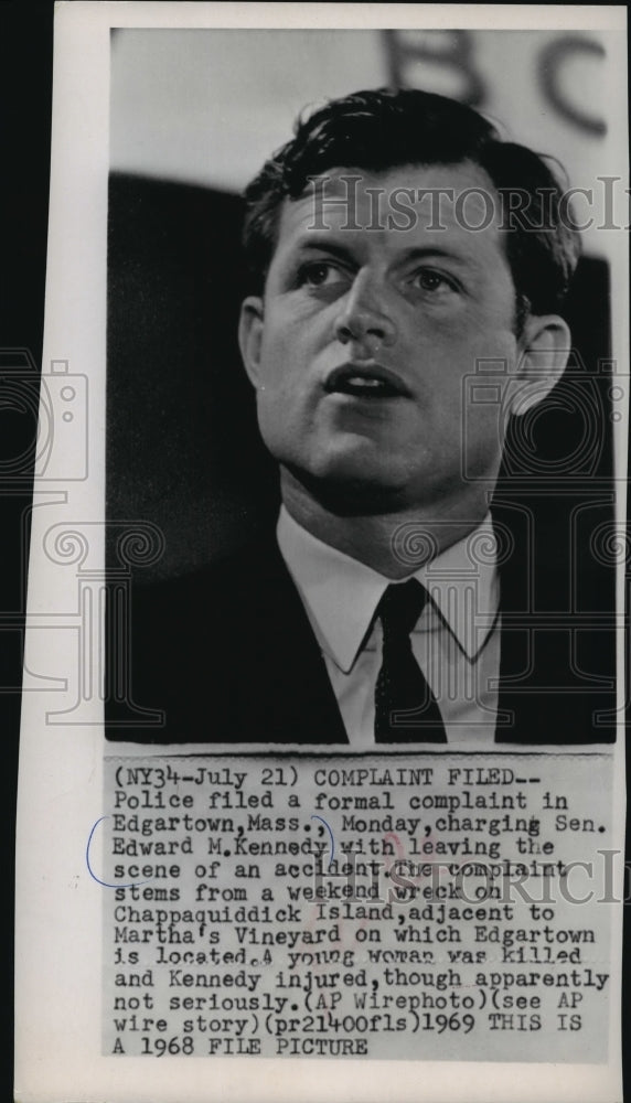 1968 Senator Edward M. Kennedy - Historic Images