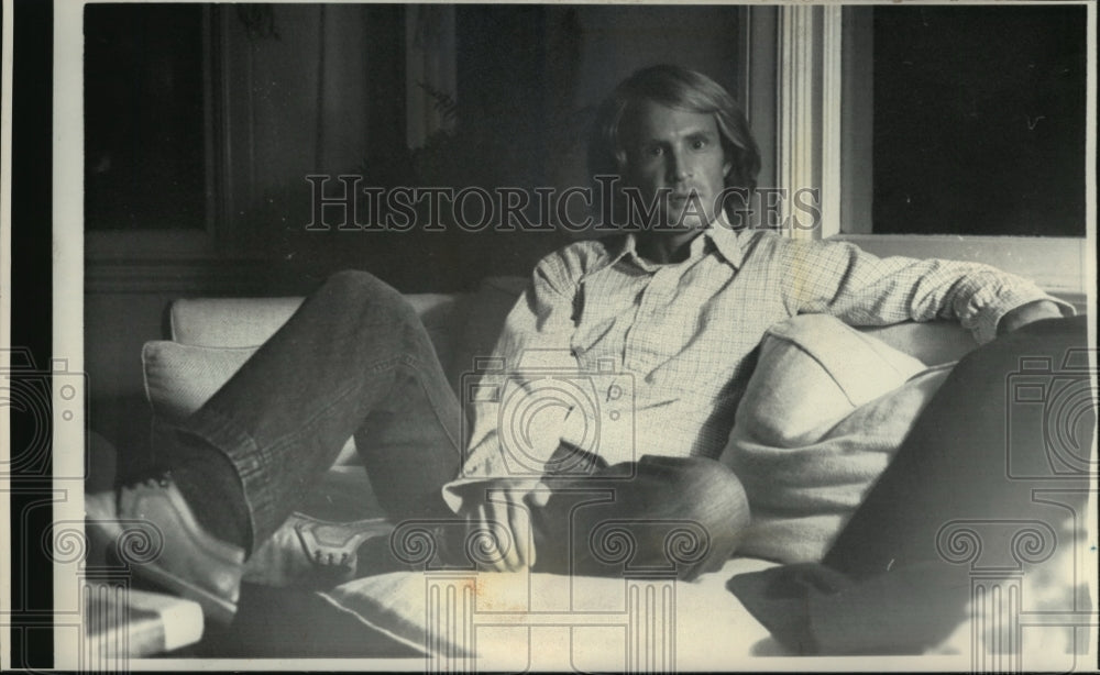 1975 Steven Weed in San Francisco, boyfriend of Patricia Hearst. - Historic Images