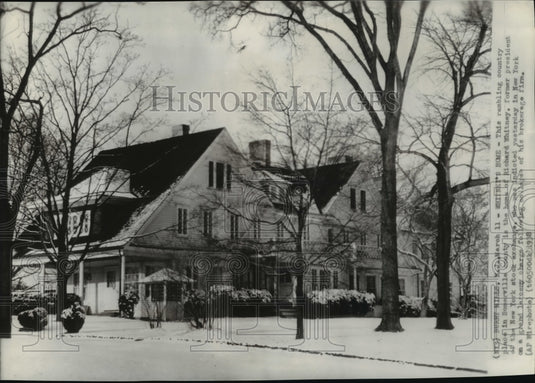 1938 Home Of Richard Whitney In Burnt Mills In Somerville County - Historic Images