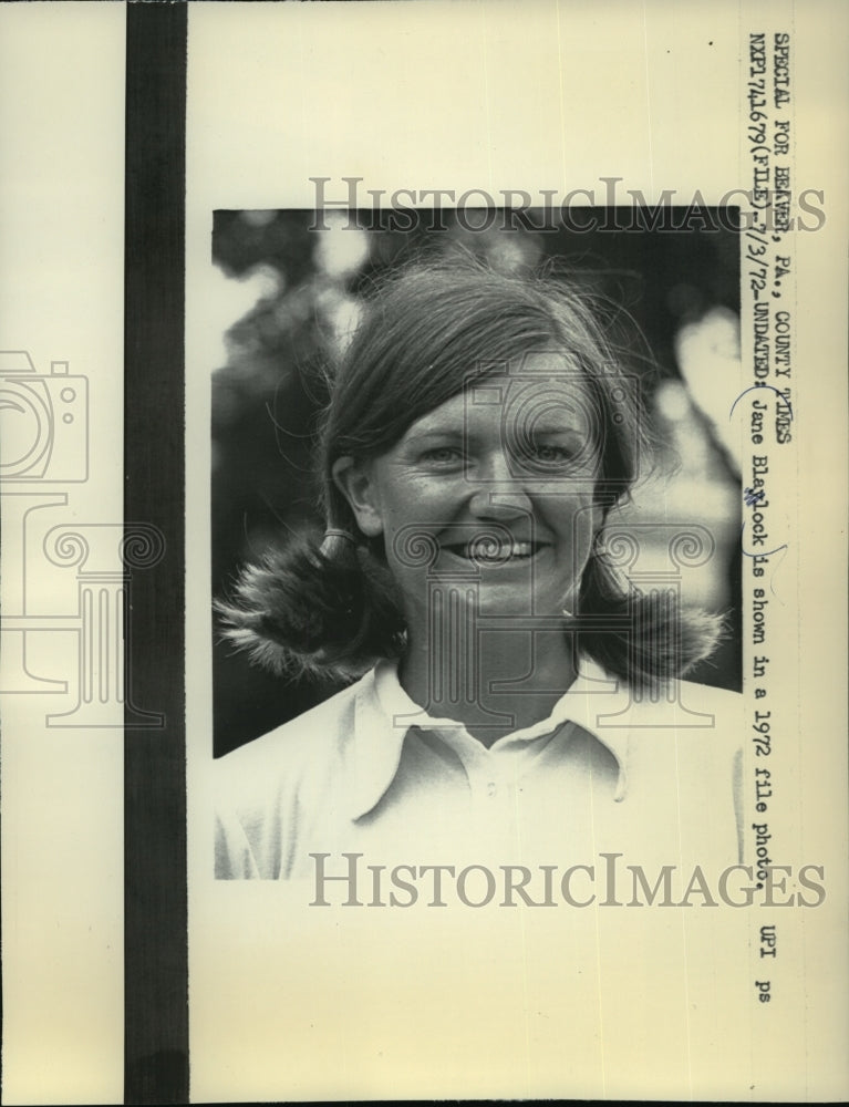 1972 Professional Golfer, Jane Blalock - Historic Images