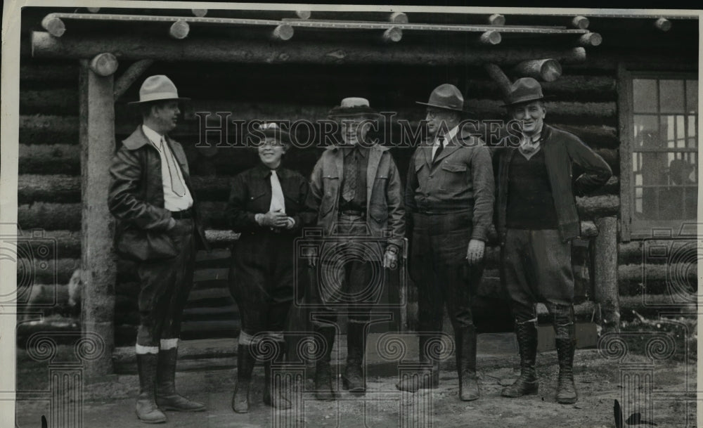 1935 executive leaders that set up the Matanuska valley colony, AL - Historic Images