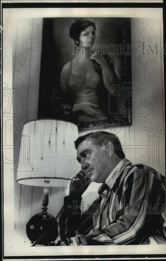 1973 Press Photo Johnny Johnson, U.S. gypsy king leader, of Orlando, Florida - Historic Images