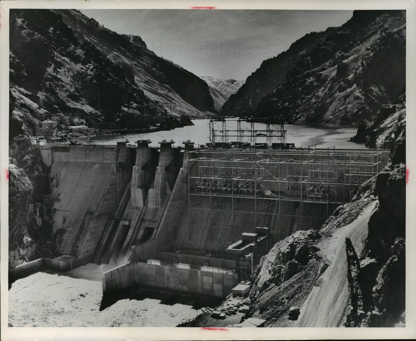 1968 Press Photo Hells Canyon dam to be dedicated by Idaho Power Co. - mjx00531-Historic Images