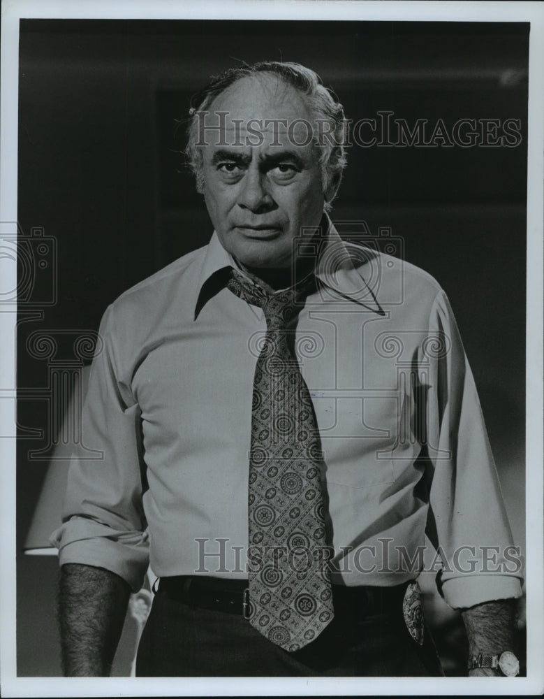 1973 Press Photo Martin Balsam in a &quot;Police Story&quot; - mjx01482-Historic Images