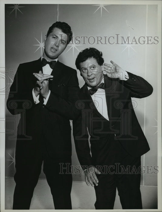 1962 Press Photo Marty Allen and Steve Rossi, Comedians - mjx01491-Historic Images