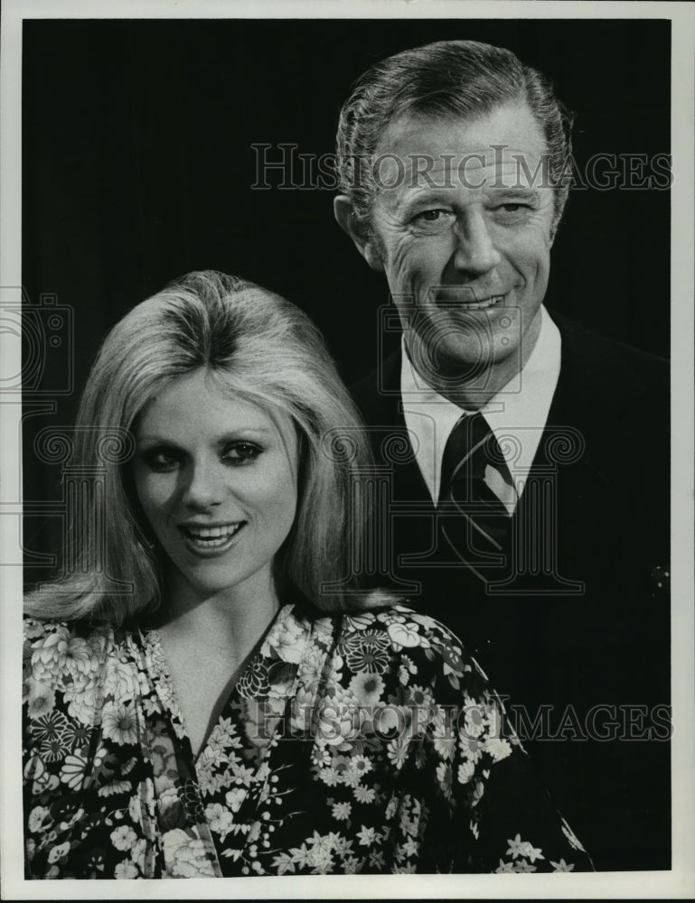 1977 Press Photo Birgitta Tolksdorf and Michael Allinson, &#39;Love of Life&#39;-Historic Images