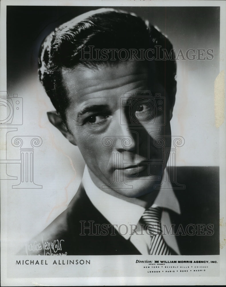 1965 Press Photo Michael Allinson, Actor - mjx01510-Historic Images