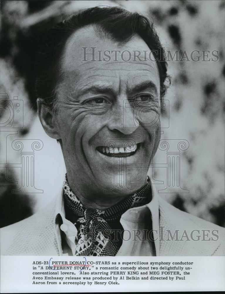1984 Press Photo Peter Donat, Actor - mjx01565-Historic Images
