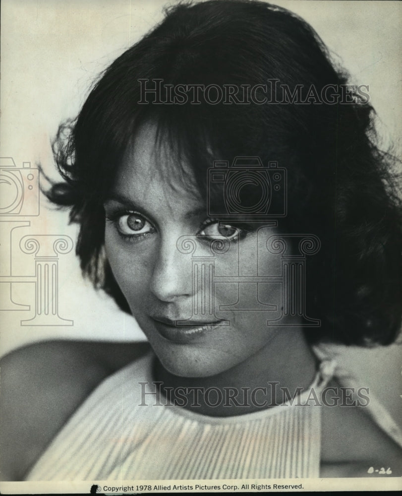 1979 Press Photo Lesley-Anne Down on &quot;The Betsy&quot; - mjx01659-Historic Images