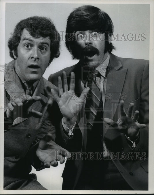 1973 Press Photo Edmonds & Curley, Singers - mjx01722-Historic Images