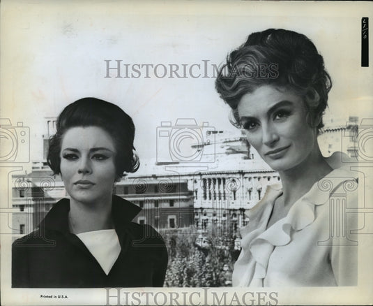 1967 Press Photo Anouk Aimee, in "La Fuga." - mjx01841-Historic Images