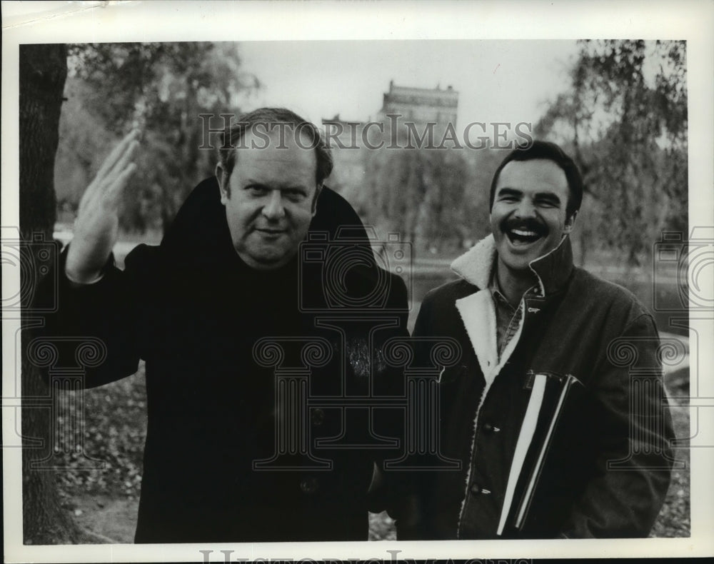 1973 Press Photo Jack Weston and Burt Reynolds in Fuzz - mjx02346-Historic Images
