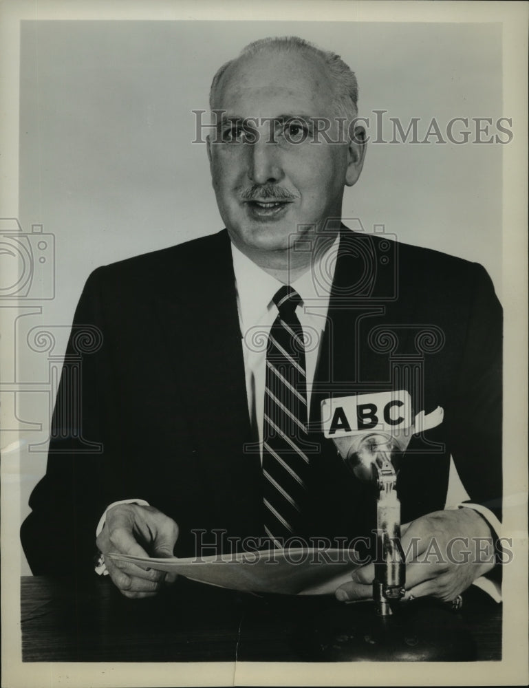 1957 Cecil Brown, noted commentator and war correspondent-Historic Images