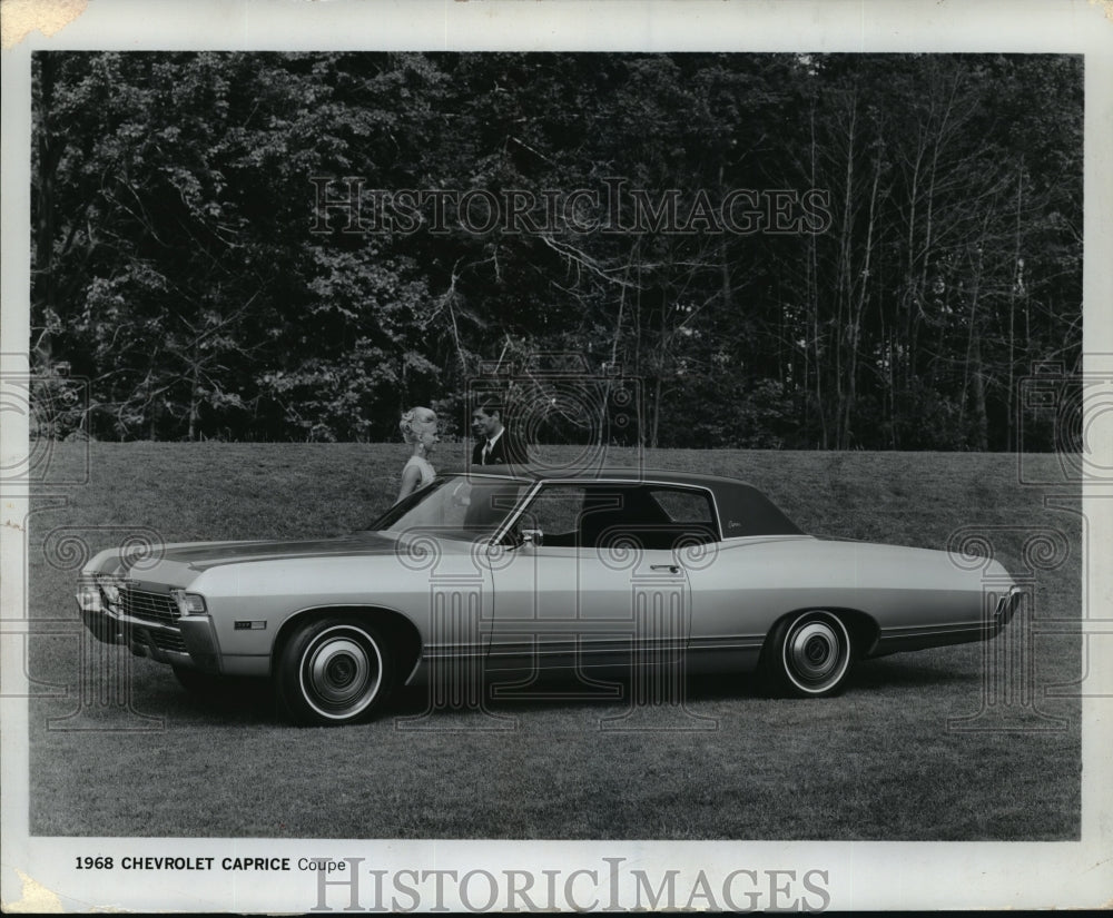1967 Press Photo 1968 Chevrolet Caprice Coupe - mjx02805-Historic Images