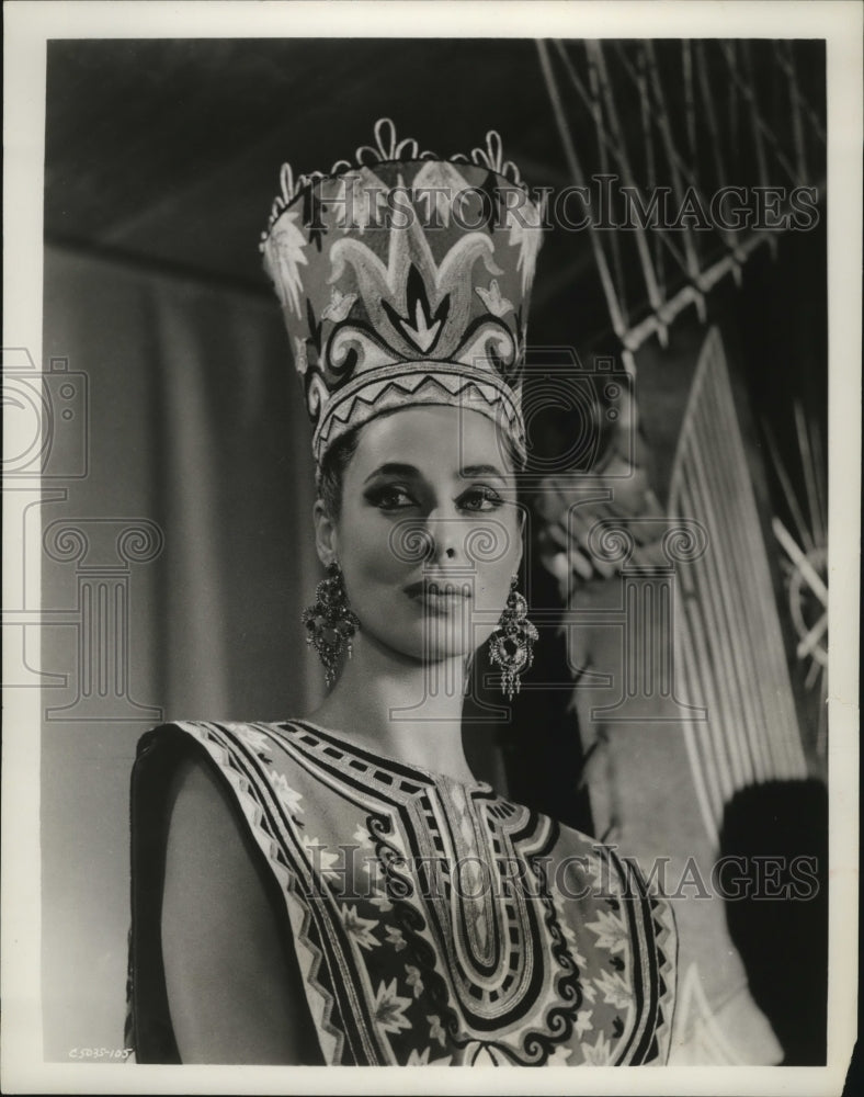 1962 Press Photo Rita Gam in King of Kings - mjx03225-Historic Images