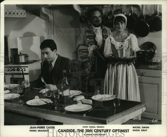 1965 Press Photo Jean-Pierre Cassel & others in Candide - mjx03387-Historic Images
