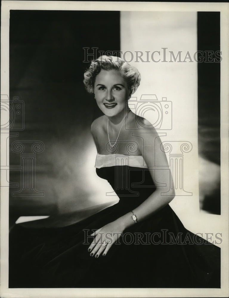 1954 Press Photo Margaret Whiting - mjx03589-Historic Images