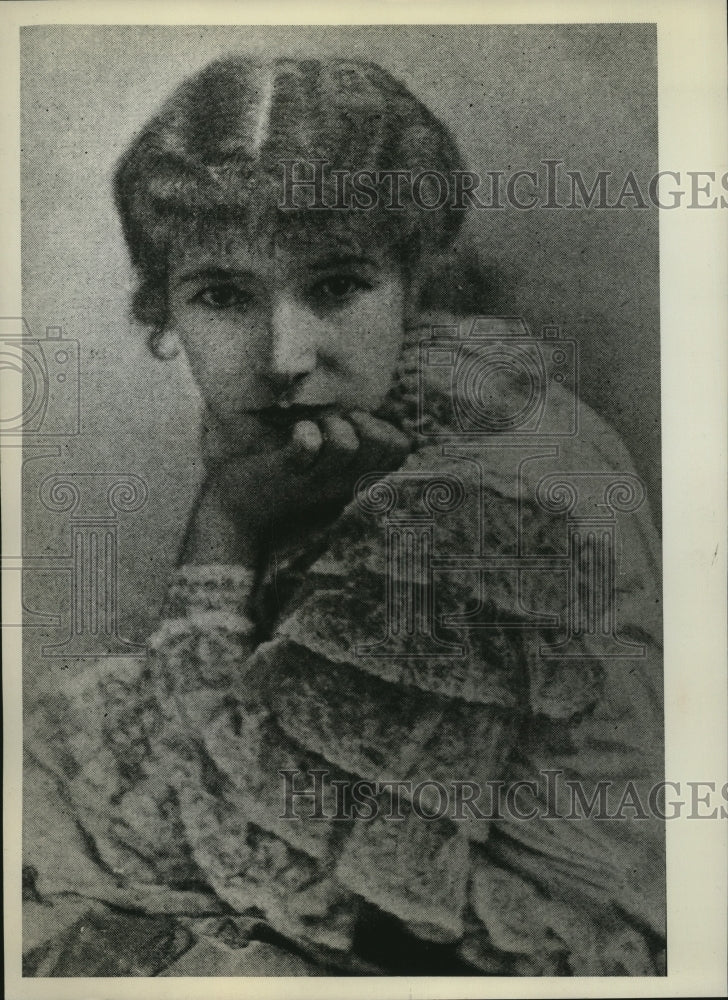 Press Photo Sarah Bernhardt, 1844-1923, actress - mjx03673-Historic Images
