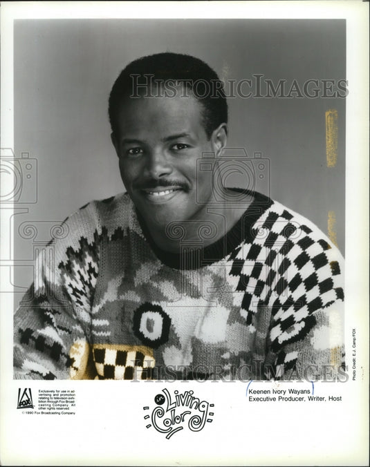 1992 Press Photo Keenen Ivory Wayans, Executive Producer, Writer, Host-Historic Images