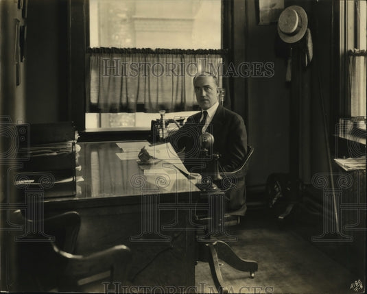 1935 Mr. L.A. Webster, Assistant Publisher  - Historic Images